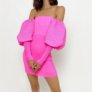 Like New Solace London Pink Skye Dress Size 8